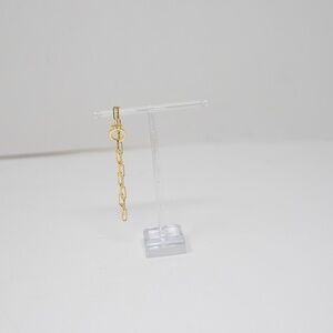 Gorjana Parker 18k Yellow Gold Plated Chain Link Bracelet Jewelry